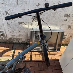 折りたたみ自転車の画像