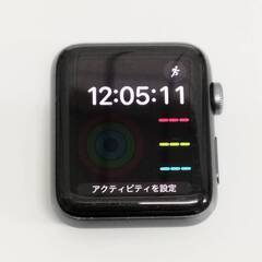 Apple Watch Series 3/GPS/42mm/A1859/スペースグレー〈NQL12LL/A〉の画像