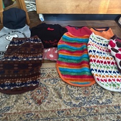 犬用　冬の洋服セットの画像
