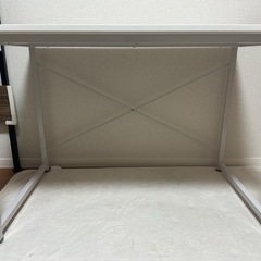 「サンワダイレクト」  デスク　白の画像