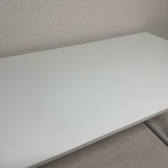 「サンワダイレクト」  デスク　白の画像