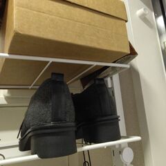シューズラック　ホワイトの画像