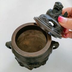 獅子香炉（大）　重いです・貴重　　　Hana🌸の画像