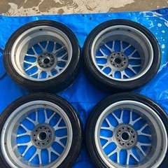 超希少 WISER BBS 17インチ ヴィッツ アクア bB キューブ ノート ポルテ マーチ ロードスター カローラ BMW MINI ゴルフ サクシードの画像