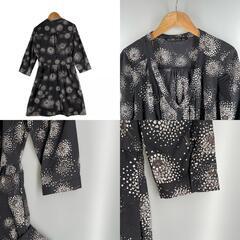 ZARA ザラ その他 ワンピース ポリエステル マルチカラー レディース EUR S【古着】【中古】の画像