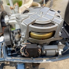 ヤマハ　船外機 5馬力　実動の画像