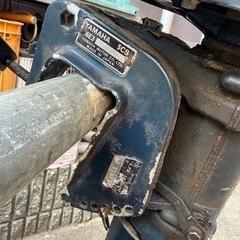 ヤマハ　船外機 5馬力　実動の画像