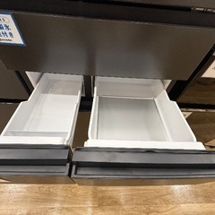 【安心の1年動作保証付き】IRIS OHYAMAの6ドア冷蔵庫の画像