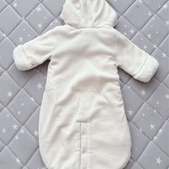 GAP フード付きロンパース 60cmの画像