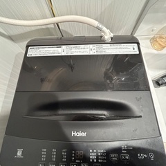 ハイアール　洗濯機の画像