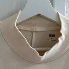 ドライスウェットコクーンワンピース　ユニクロの画像