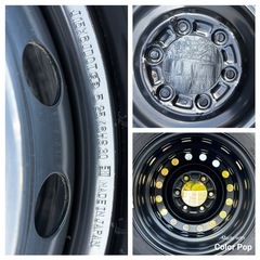 トヨタ ハイエースワゴン 純正15インチホイール＆タイヤ 4本セットの画像