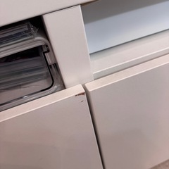 IKEAテレビボード ローボード ホワイトの画像