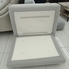 ★リユースのサカイ日立店★HJ8552  オットマン グレー H38×D63×W80 クリーニング済み の画像