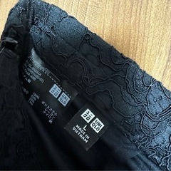 【決まりました】UNIQLO レース フレアロングスカートの画像