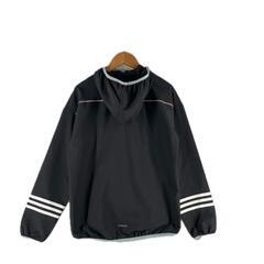 adidas アディダス マウンテンパーカー ポリエステル ブラック レディース UK F【古着】【中古】の画像