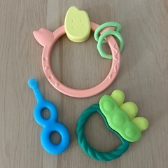 おしゃぶり＆歯ブラシの画像