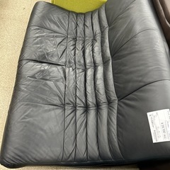 リユースのサカイ東金店 NITORI 本革ソファー TJ16546の画像