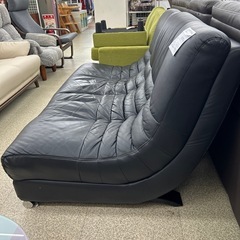 リユースのサカイ東金店 NITORI 本革ソファー TJ16546の画像