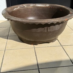 受け取り者様決定！植木鉢直径約55センチ　無料！の画像