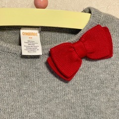 GYMBOREE 子鹿 長袖ワンピース 4Tの画像