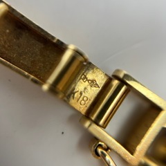 18金  2面 シングル 喜平　ブレスレット 50g  20cmの画像