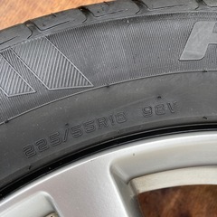 日産純正ホイールVIGOROUS HP601 18インチ タイヤホイールセットの画像