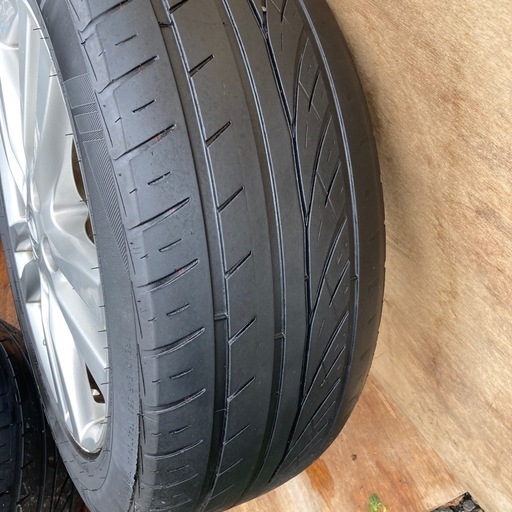 日産純正ホイールVIGOROUS HP601 18インチ タイヤホイールセット