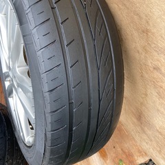 日産純正ホイールVIGOROUS HP601 18インチ タイヤホイールセットの画像