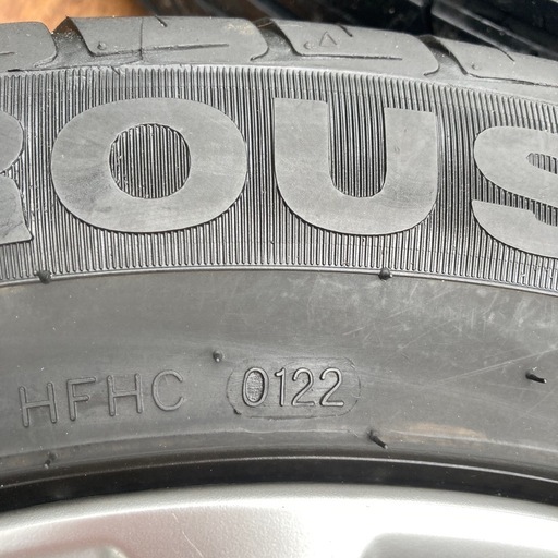 日産純正ホイールVIGOROUS HP601 18インチ タイヤホイールセット