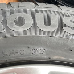 日産純正ホイールVIGOROUS HP601 18インチ タイヤホイールセットの画像