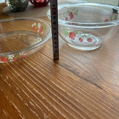 昭和レトロガラスボール&お皿の画像