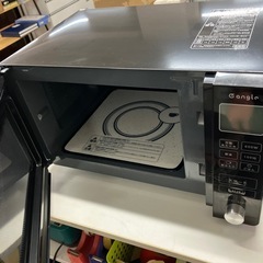 O 2512-213 e-angle2022年製　エディオン電子レンジ　　ANG-MO-B5 通電確認済み　キズ汚れ有りの画像