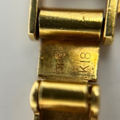 K18 2面 シングル 喜平 18金　ネックレス 100g 49cmの画像