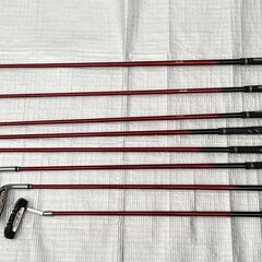 ij6735HI marie claire Sport ゴルフクラブ 8本セット ゴルフバッグ付 右利き マリクレール レディース 1992 1W/4W/U5/7/9/S/P/パターの画像