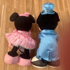 ぬいぐるみ　ミッキーマウス　ミニーマウス　NTTDENPOの画像