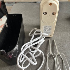 ハンドミキサー、フードチョッパー　2点の画像