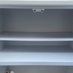 美品 インテリア岩永  食器棚 アテナ80 キッチンボードの画像