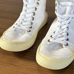 Calvin Klein ハイカットスニーカーの画像