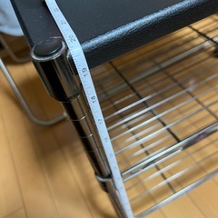 キャスター付き収納ラックの画像