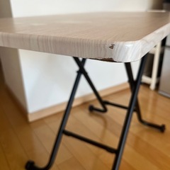 ニトリ　昇降センターテーブルの画像