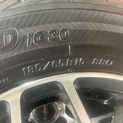 スタットレスタイヤ４本set・185/65/R15・アルミホイール・アクア・ノート・デミオ 等の画像
