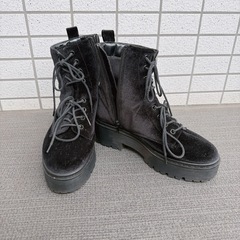 merry jenny ダブルレースアップシューズの画像