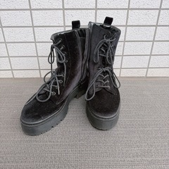 merry jenny ダブルレースアップシューズの画像