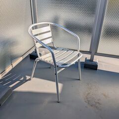 ベランダ用 テーブル 椅子 セット （中古）の画像