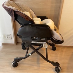 コンビ　ネムリラオートスウィングダッコプラスエッグショック　ハイローチェアの画像