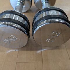 ダンベル5K 2個セットの画像