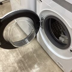 ✨NITORI/ニトリ ✨超高年式✨10kg/5kgドラム式洗濯乾燥機✨2025年製✨ND100KL1WH✨コンパクト✨温水洗浄✨7566の画像