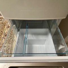 冷蔵庫　123L  ユーイング　2017年製の画像