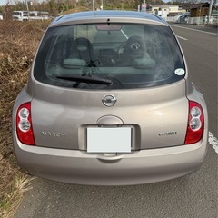 日産　マーチ　車検ありの画像